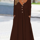 ZARA | MIDI DRESS WITH FRONT BUTTONS — view 3