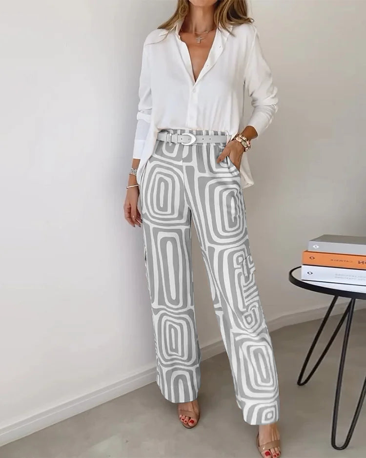Lysa - Comfortable and Elegant Set (FREE Belt) — view 2