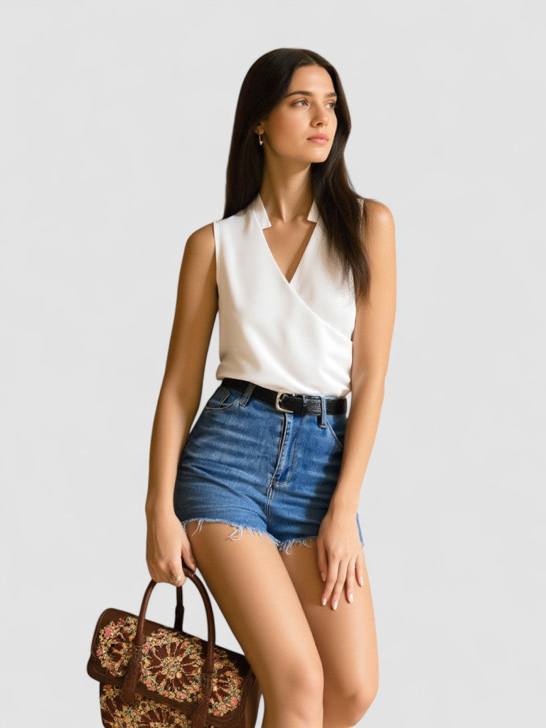 Scout - Soft Top with V-Neck — view 8