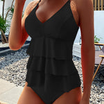 Lia - Elegant Swimsuit with Stylish Ruffles — view 3