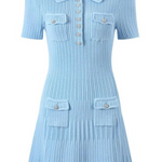 Ariella - Ribbed Mini Dress — view 12