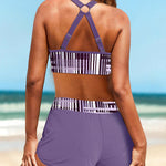Janette - High-Waisted Ribbed Bikini — view 9