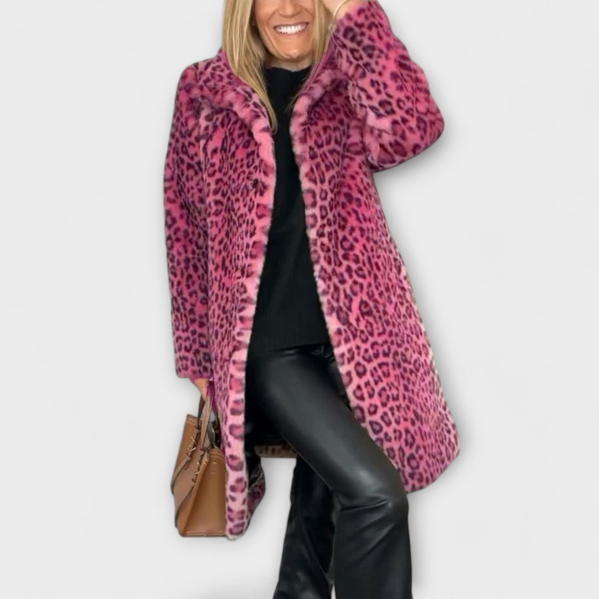 Ripeka - Leopard Print Coat — view 5