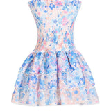 Kaylee - Strapless Floral Dress — view 5