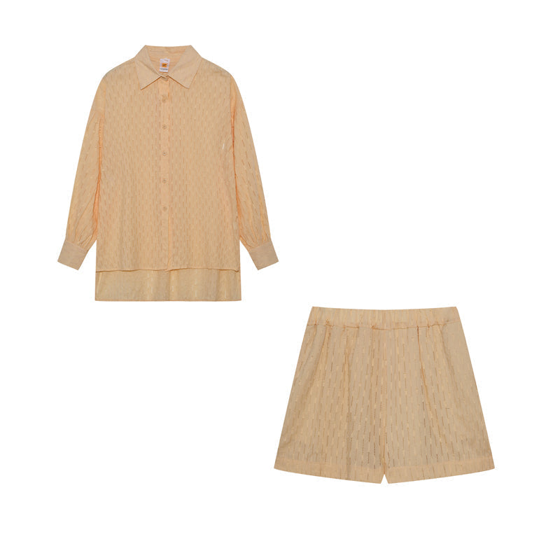 Elizabeth - Lightweight Set with Shirt and Shorts — view 16