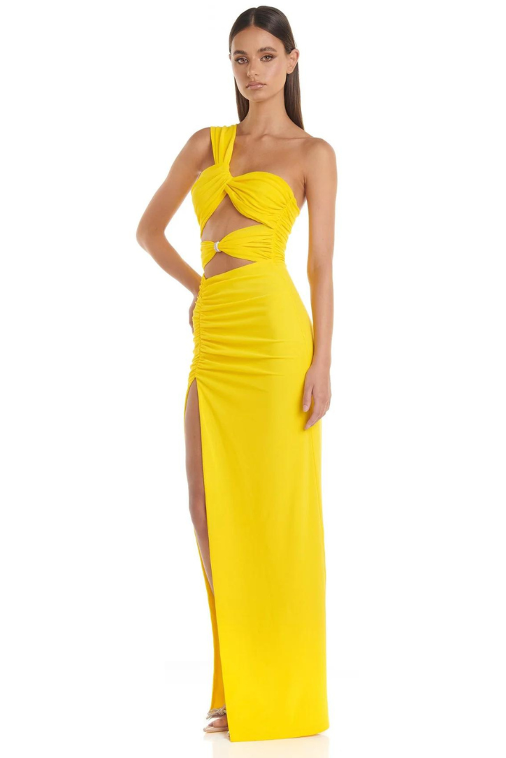 Lennox - One-Shoulder Maxi Dress — view 8