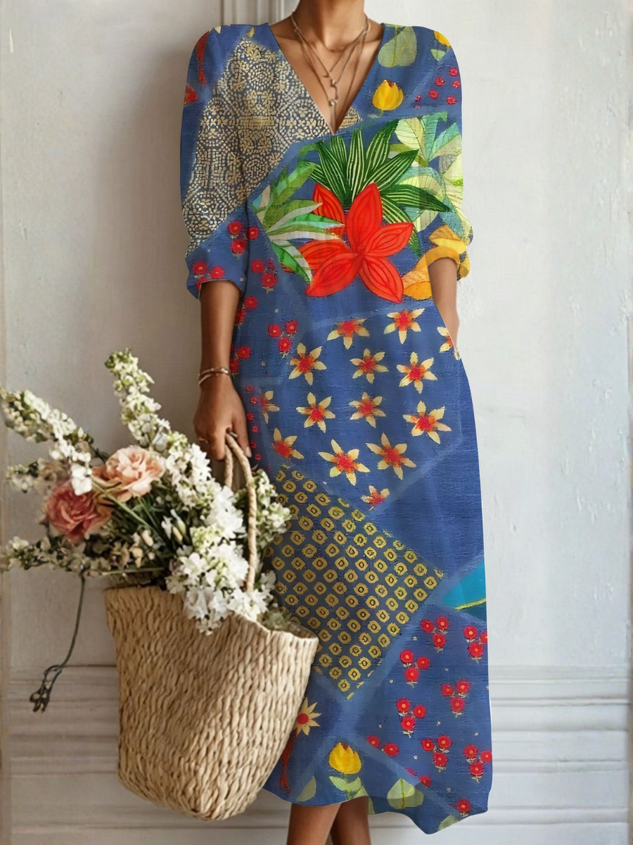 Maria – Boho Maxi Dress