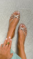 Camille – Elegant Golden Sandals — view 6