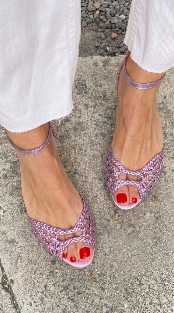 Isadora – Golden Braided Sandals — view 10