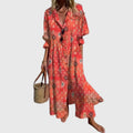 Zariah | Elegant Boho-Style Maxi Dress — view 4