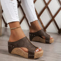 Melissa | Arch Support Wedge Sandals — view 2