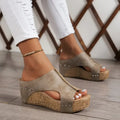 Melissa | Arch Support Wedge Sandals — view 3
