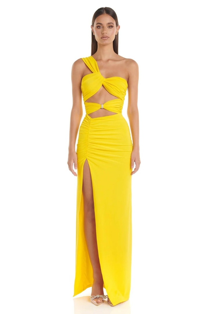 Lennox - One-Shoulder Maxi Dress — view 7