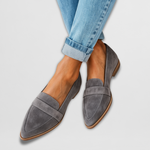 Margot - Suede Comfort Loafers — view 3