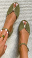 Olivia – Sage Green Sandals — view 3