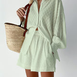 Elizabeth - Lightweight Set with Shirt and Shorts — view 4
