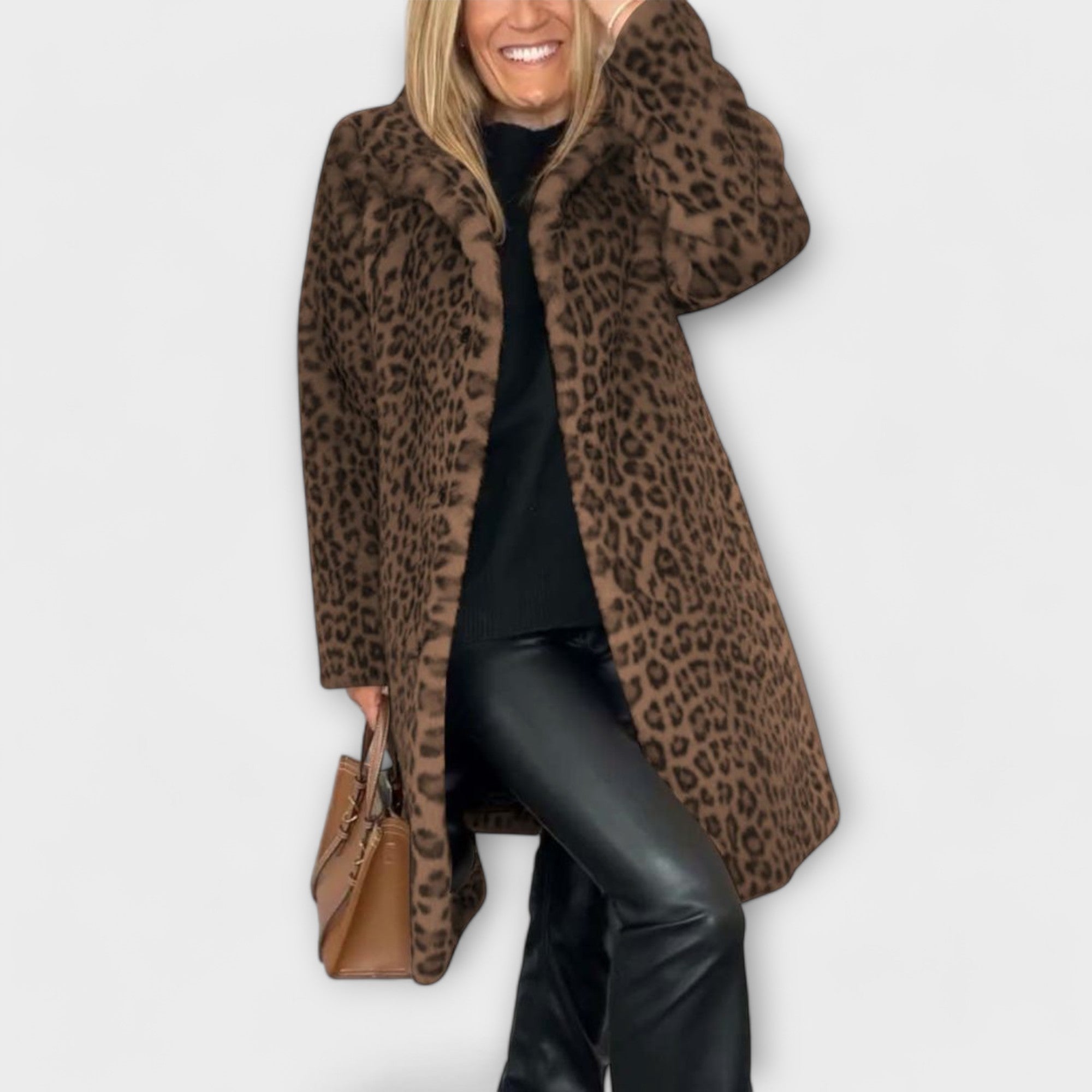 Ripeka - Leopard Print Coat — view 7