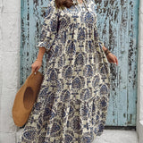 Molly - Boho Mosaic Dress — view 5