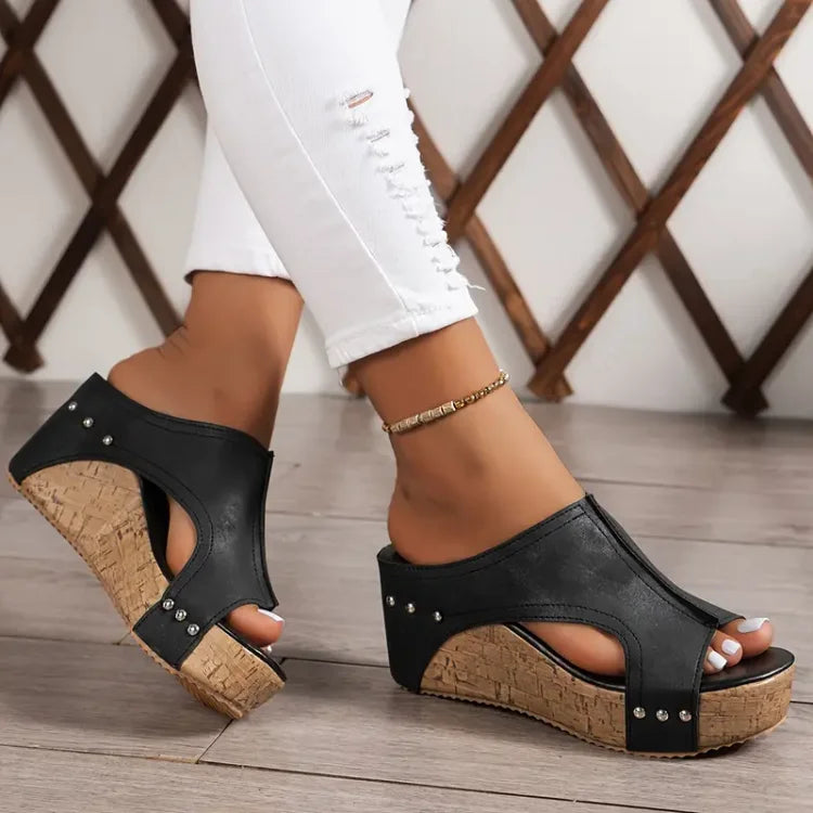 Melissa | Arch Support Wedge Sandals — view 5