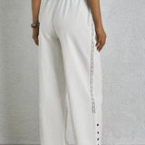 Shania - Relaxed Pants with Buttons — view 6
