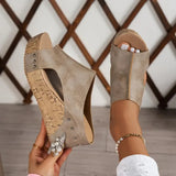 Melissa | Arch Support Wedge Sandals — view 8
