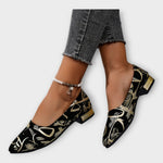 Elegant Ballet Flats with Sophisticated Details — view 4