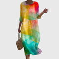 Hayley™ | Elegant Floral Maxi Dress — view 7