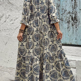 Molly - Boho Mosaic Dress — view 6