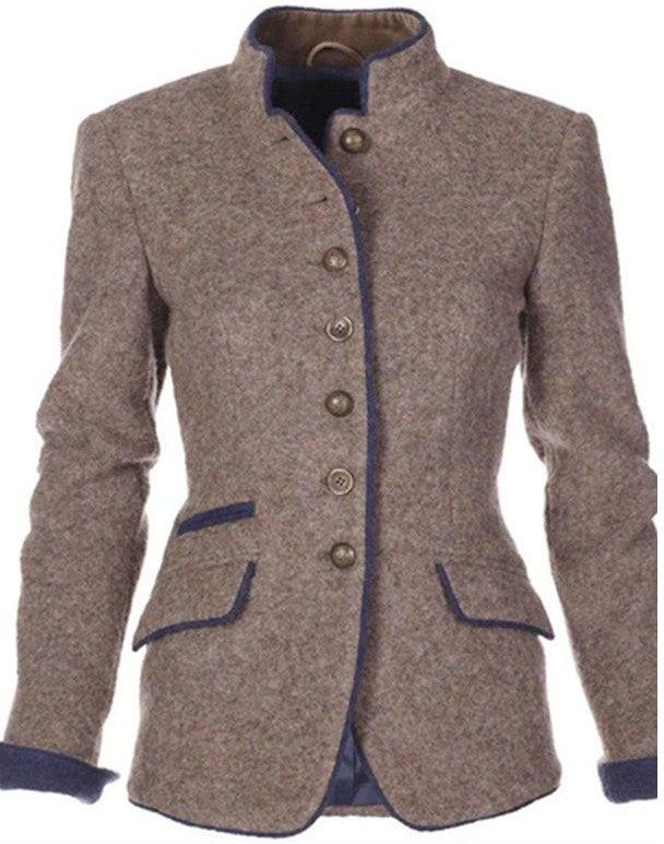 Vaite - Elegant High-Neck Cardigan — view 7