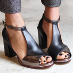 Meg™ - Patchwork heels with block heel — view 2