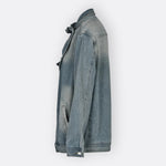 Huia - Asymmetric High-Neck Vintage Coat — view 5