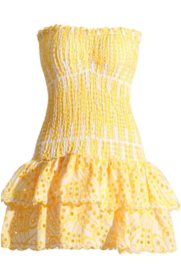 Anya - Mini Dress with Ruffles — view 17