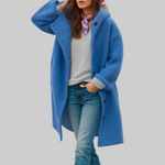 Caitlin | Comfortable Medium-Length Everyday Coat — view 3