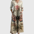 Column | Elegant Grace Maxi Dress — view 3