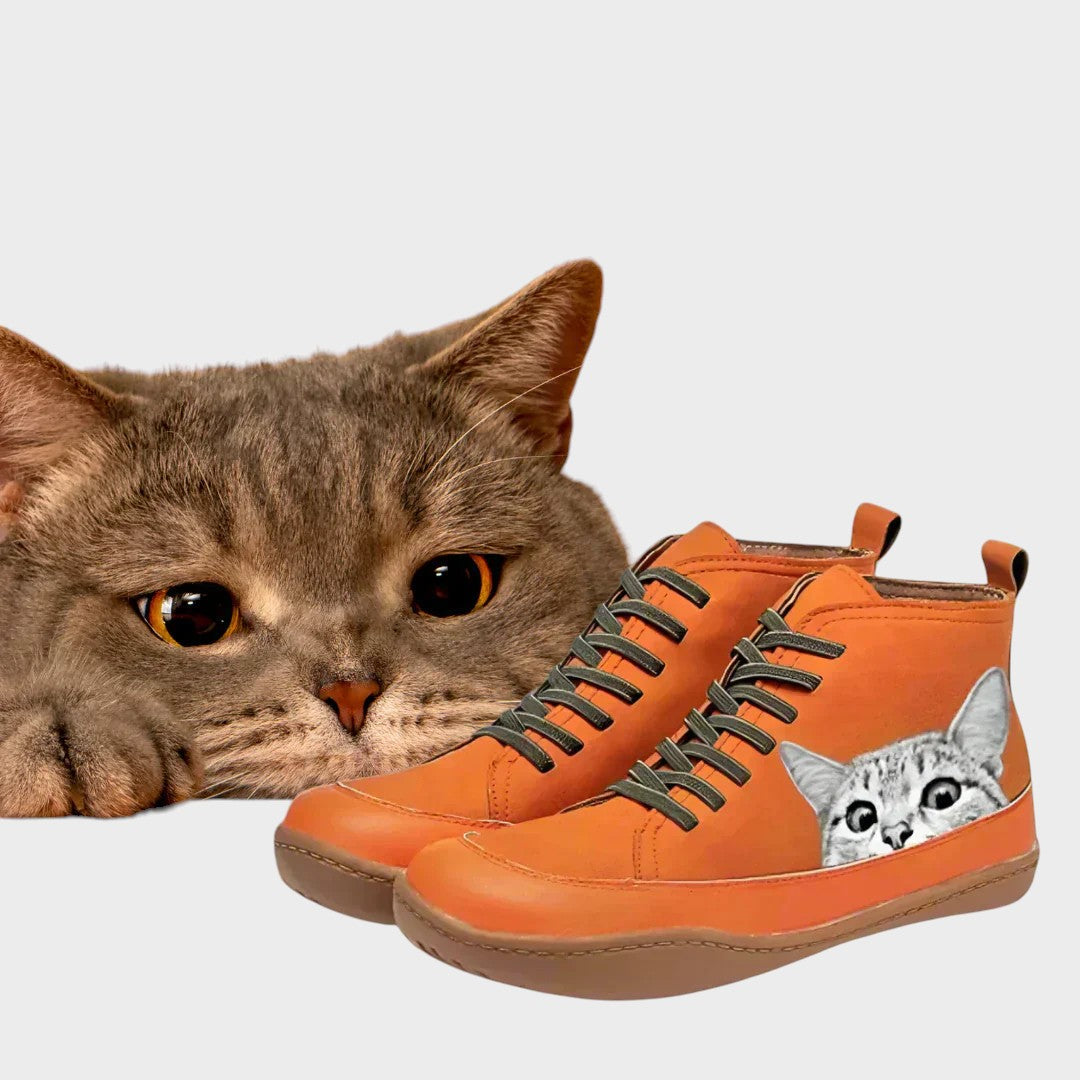 Kitty - Leather Boots for Cat Lovers — view 7