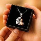 Cat Hug Necklace — view 7