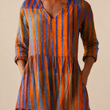 Elowen | Long Blouse with Expressive Print