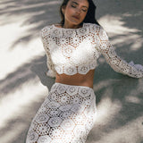 Aubriella - Long Sleeve Wrap Set