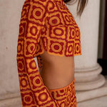 Kamryn - Wrap Set with Long Sleeves — view 7
