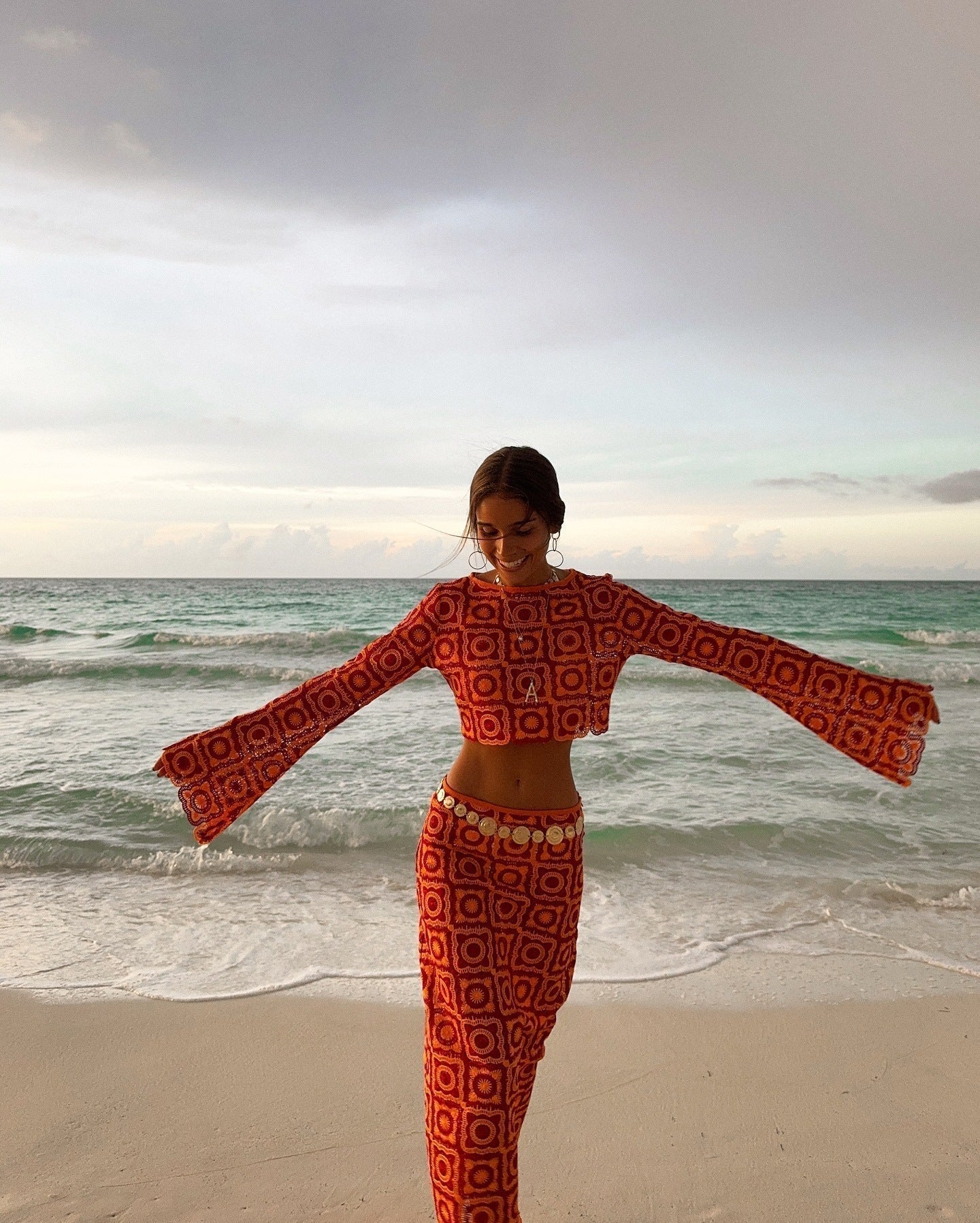Kamryn - Wrap Set with Long Sleeves — view 3