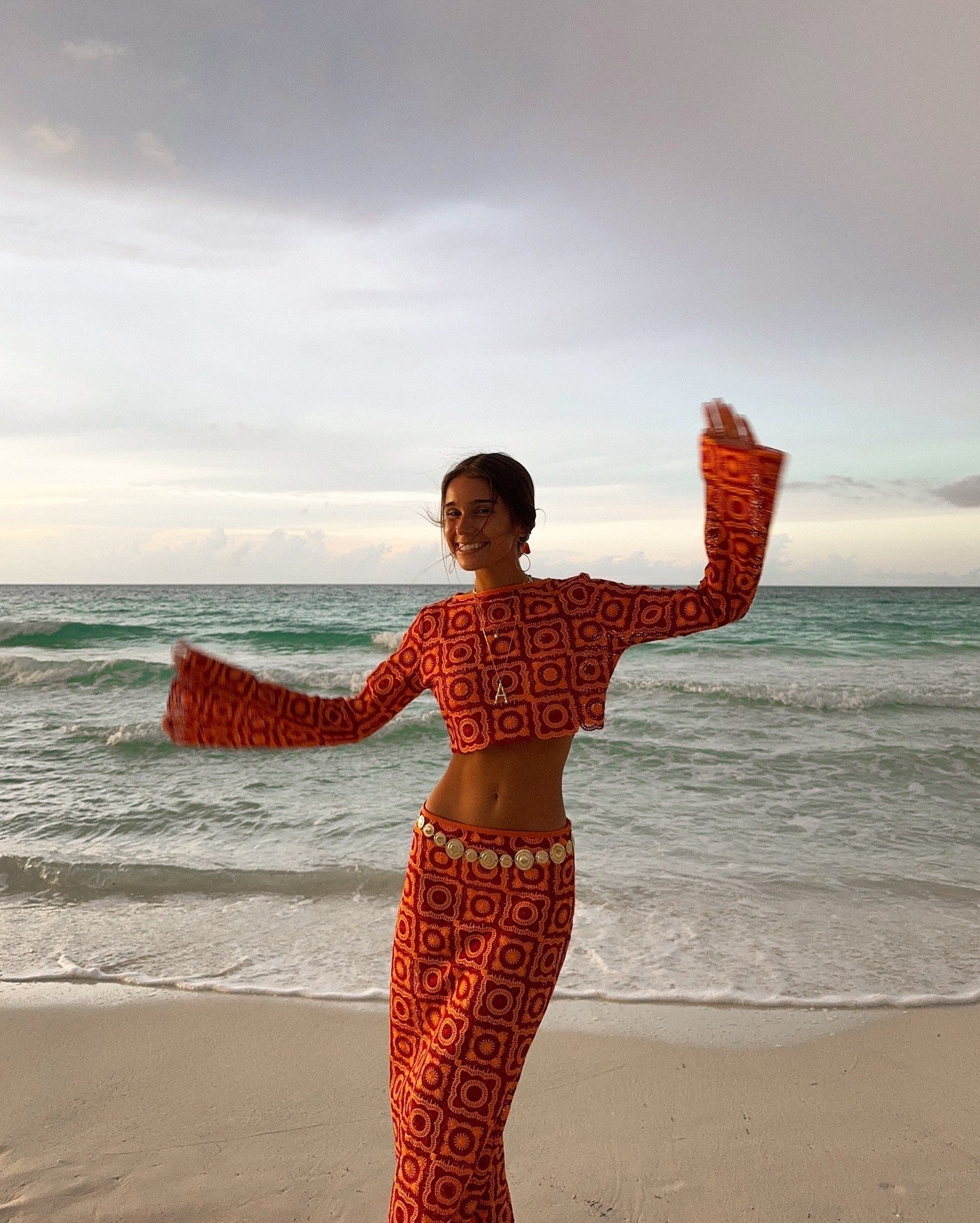 Kamryn - Wrap Set with Long Sleeves — view 6