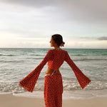 Kamryn - Wrap Set with Long Sleeves — view 4