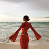 Kamryn - Wrap Set with Long Sleeves — view 4