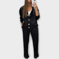 Coral - Coat and Pants Set