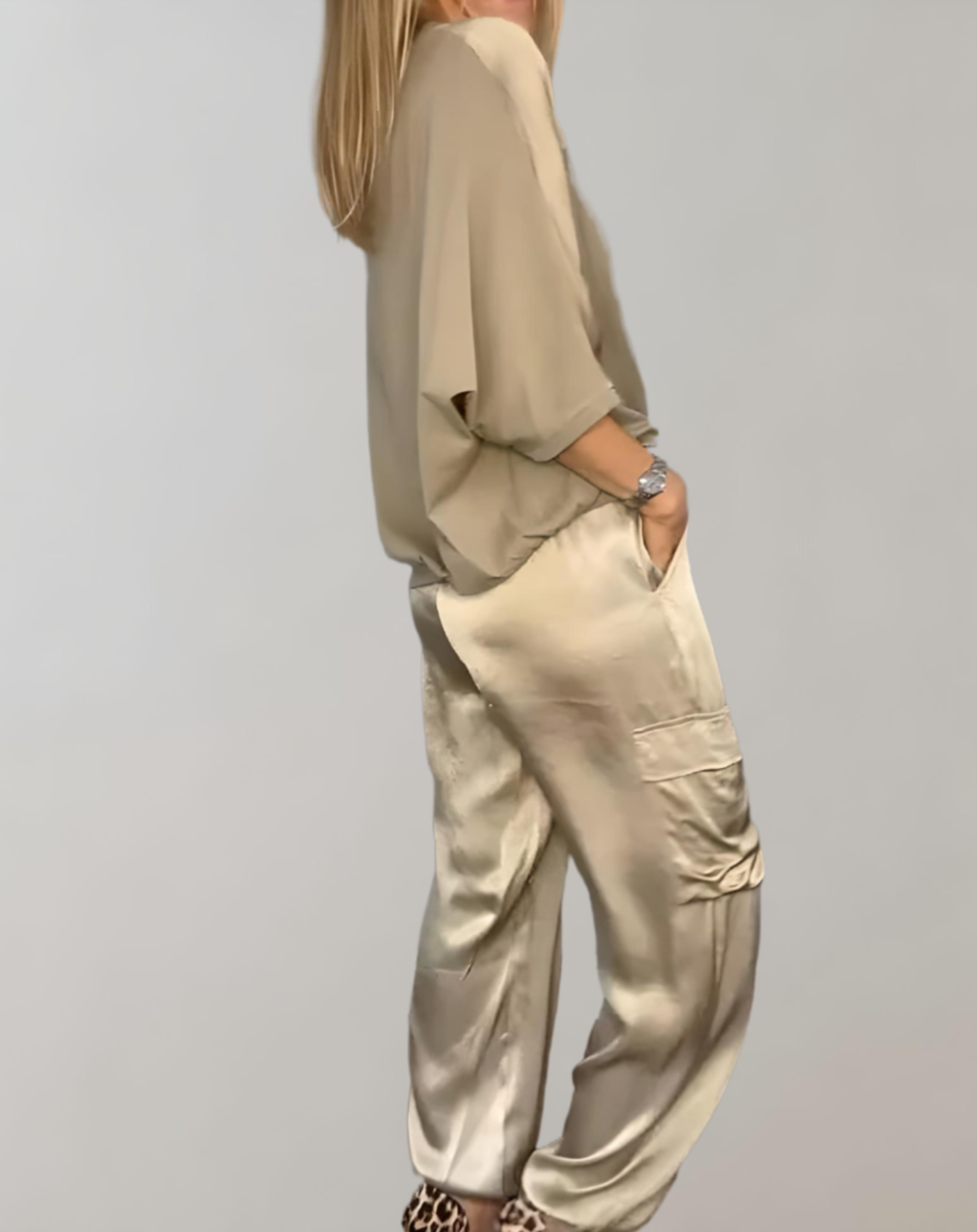 Finley - Silk Cargo Lounge Set — view 11