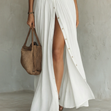 Kiara - Long Sleeve Lapel Collar Maxi Dress — view 6