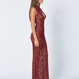 No Hard Feelings Lace Maxi