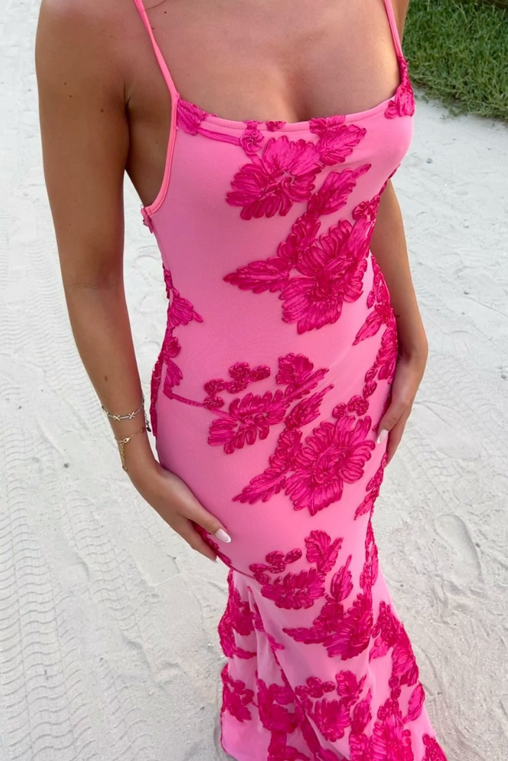 Thea - Floral Maxi Dress — view 6
