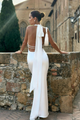 Ivy - Maxi Dress with Pearl Trim