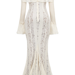 Rosie - Lace Maxi Dress — view 5